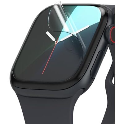 Ringke Conjunto de 3, Dual Easy desenhado para o protetor de ecrã Apple Watch Series 11 and Series 10 (42 mm), película protetora premium de cobertura total com tecnologia auto-reparável Ringke Conjunto de 3, Dual Easy desenhado para o protetor de ecrã Apple Watch Series 11 and Series 10 (42 mm), película protetora premium de cobertura total com tecnologia auto-reparável