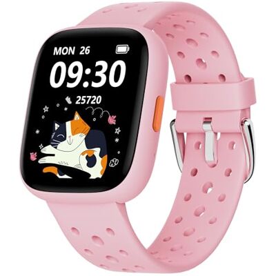 BIGGERFIVE Relógio inteligente meninos meninas 5-16, 1,8" pulseira atividade BIGGERFIVE Relógio inteligente meninos meninas 5-16, 1,8" pulseira atividade