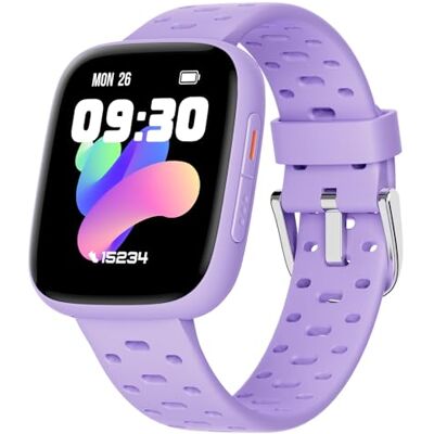 BIGGERFIVE Relógio inteligente meninos meninas, 1,8" Amoled pulseira atividade BIGGERFIVE Relógio inteligente meninos meninas, 1,8" Amoled pulseira atividade