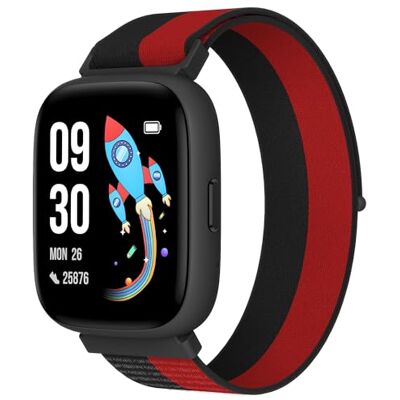 BIGGERFIVE Relógio inteligente meninos meninas 5-16, 1,8" pulseira atividade BIGGERFIVE Relógio inteligente meninos meninas 5-16, 1,8" pulseira atividade
