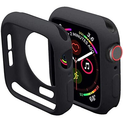 Miimall Mimall Capa compatível com Apple Watch Series 5/4 40 mm, Bumper Case anti-queda para iWatch, macia flexível TPU capa protetora Slim para Apple Watch Series 5/4 41 mm preto Miimall Mimall Capa compatível com Apple Watch Series 5/4 40 mm, Bumper Case anti-queda para iWatch, macia flexível TPU capa protetora Slim para Apple Watch Series 5/4 41 mm preto