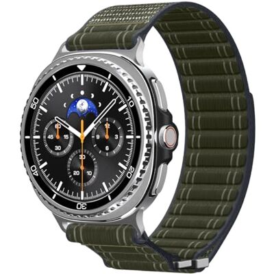 Spigen Correia básica de tecido com fecho de velcro compatível com Samsung Galaxy Watch 8 40 mm/44 mm, Galaxy Watch 8 Classic 46 mm (2025) Correa deportiva nailon transpirable con velcro para entreno y diario para Galaxy Watch 9&8/8 Classic(2026/25) Spigen Correia básica de tecido com fecho de velcro compatível com Samsung Galaxy Watch 8 40 mm/44 mm, Galaxy Watch 8 Classic 46 mm (2025) Correa deportiva nailon transpirable con velcro para entreno y diario para Galaxy Watch 9&8/8 Classic(2026/25)