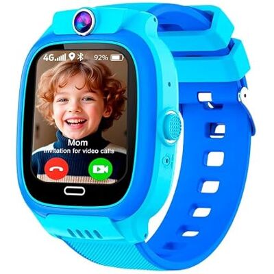 Cool Smartwatch Kids GPS silicone azul (localização, videochamadas, SIM) Cool Smartwatch Kids GPS silicone azul (localização, videochamadas, SIM)