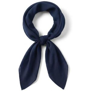 TigerTie lenço de chiffon azul marinho azul escuro monocromático tamanho 90 cm x 90 cm cachecol, Azul escuro TigerTie lenço de chiffon azul marinho azul escuro monocromático tamanho 90 cm x 90 cm cachecol, Azul escuro