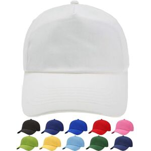 4sold Boné de beisebol meninos e meninas, Branco, Talla única 4sold Boné de beisebol meninos e meninas, Branco, Talla única