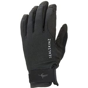 SealSkinz Unissexo impermeável All Weather Glove, preto, M SealSkinz Unissexo impermeável All Weather Glove, preto, M