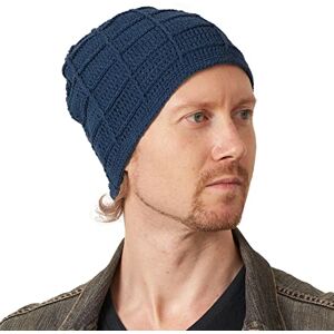 CHARM Homem gorro chapéu algodão mão Sewn unissexo azul CHARM Homem gorro chapéu algodão mão Sewn unissexo azul
