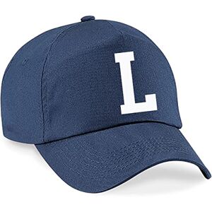 4sold Azul marinho algodão A-Z Summer Sun Hat criança escola desporto menina basebol ajustável proteção UV do sol 4sold Azul marinho algodão A-Z Summer Sun Hat criança escola desporto menina basebol ajustável proteção UV do sol