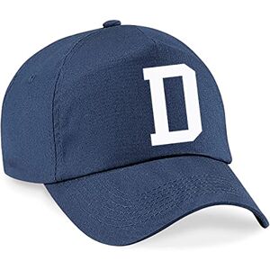 4sold Crianças Azul Marinho Algodão A-Z Chapéu de Sol de Verão Crianças Escola Crianças Gorras Chapéu de Esporte Criança Menino Menina Boné de Beisebol Ajustável Proteção UV do Sol, D, Tamanho único 4sold Crianças Azul Marinho Algodão A-Z Chapéu de Sol de Verão Crianças Escola Crianças Gorras Chapéu de Esporte Criança Menino Menina Boné de Beisebol Ajustável Proteção UV do Sol, D, Tamanho único