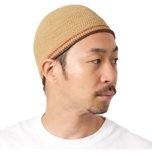 CHARM Boina para homem, Bege, Tamanho único CHARM Boina para homem, Bege, Tamanho único