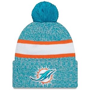 New Era NFL Sideline Sport Knit gorro futebol americano 2023/2024 gorro inverno com pompons tamanho único todas as equipas New Era NFL Sideline Sport Knit gorro futebol americano 2023/2024 gorro inverno com pompons tamanho único todas as equipas