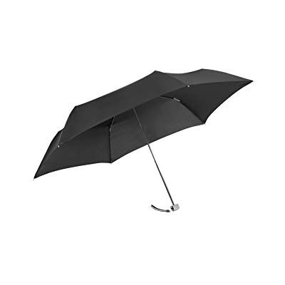 Samsonite Rain Pro 3 Section manual Ultra Mini Flat guarda-chuva dobrável, 22 cm, Preto (Preto), 88,5 cm Samsonite Rain Pro 3 Section manual Ultra Mini Flat guarda-chuva dobrável, 22 cm, Preto (Preto), 88,5 cm