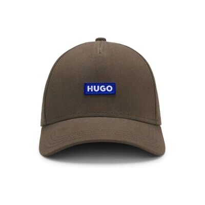 HUGO Boné para homem, Castanho escuro 208, Tamanho único HUGO Boné para homem, Castanho escuro 208, Tamanho único