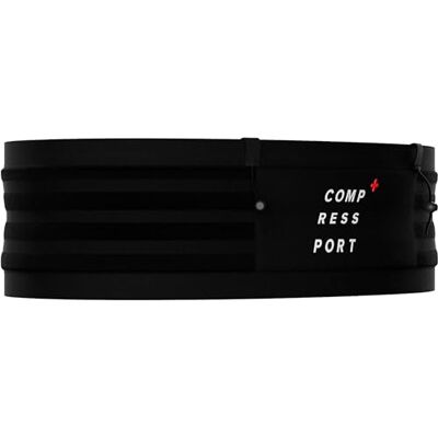 COMPRESSPORT Free Belt Pro Ergonômico Ultraleve 6hrs de Autonomia Sem Balanço Grande Compartimento Preto COMPRESSPORT Free Belt Pro Ergonômico Ultraleve 6hrs de Autonomia Sem Balanço Grande Compartimento Preto