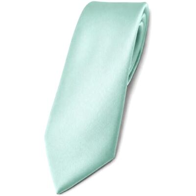 TigerTie Gravata estreita de design liso gravata largura da gravata 6 cm TigerTie Gravata estreita de design liso gravata largura da gravata 6 cm