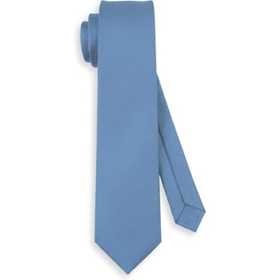 TigerTie Gravata para homem: gravata clássica de 7,5 cm com design liso, ideal para reuniões de negócios, ocasiões festivas e lazer. TigerTie Gravata para homem: gravata clássica de 7,5 cm com design liso, ideal para reuniões de negócios, ocasiões festivas e lazer.