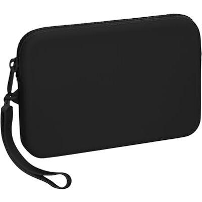 kwmobile Neceser silicone praia estojo multiusos com fecho de correr para viagens smartphone praia chaves cartões carteira 18 x 12 x 3 cm preto kwmobile Neceser silicone praia estojo multiusos com fecho de correr para viagens smartphone praia chaves cartões carteira 18 x 12 x 3 cm preto