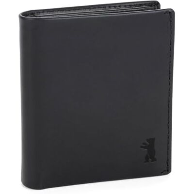 Berliner Bags Premium Carteira de couro Rome com proteção RFID, carteira pequena para homem, Preto Negro Billetera De Piel Auténtica 12 Tarjetas Monedero Extractor De Tarjetas Bolsillo Escondido Protección NFC Práctica Berliner Bags Premium Carteira de couro Rome com proteção RFID, carteira pequena para homem, Preto Negro Billetera De Piel Auténtica 12 Tarjetas Monedero Extractor De Tarjetas Bolsillo Escondido Protección NFC Práctica