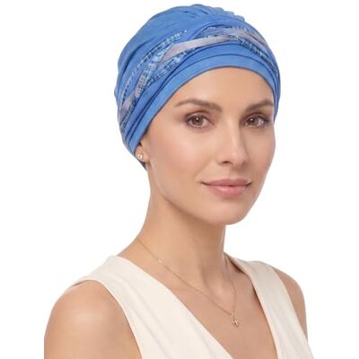 Deresina Headwear Deresina boêmio gorro de bambu para quimioterapia, turbante ergonómicos para mulher cancro perda de cabelo Deresina Headwear Deresina boêmio gorro de bambu para quimioterapia, turbante ergonómicos para mulher cancro perda de cabelo