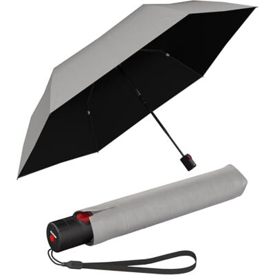 Knirps Ultra U.200 Guarda-chuva médio Duomatic de bolso, abertura e fecho automático, à prova de tempestades, resistente ao vento Knirps Ultra U.200 Guarda-chuva médio Duomatic de bolso, abertura e fecho automático, à prova de tempestades, resistente ao vento