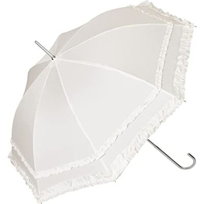 VON LILIENFELD ® Guarda-chuva de chuva longo clássico automático grande estável leve sombrinha casamento nupcial Mary VON LILIENFELD ® Guarda-chuva de chuva longo clássico automático grande estável leve sombrinha casamento nupcial Mary
