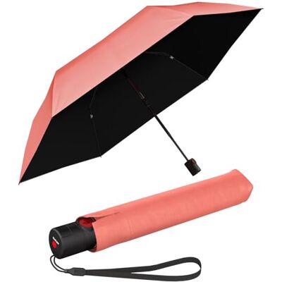 Knirps Ultra U.200 Guarda-chuva médio Duomatic de bolso, abertura e fecho automático, à prova de tempestades, resistente ao vento Knirps Ultra U.200 Guarda-chuva médio Duomatic de bolso, abertura e fecho automático, à prova de tempestades, resistente ao vento