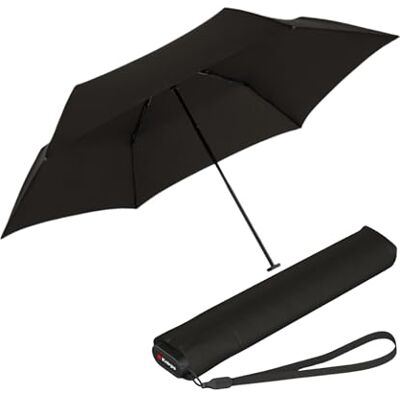 Knirps Ultra US.050 Guarda-chuva de bolso (21 cm, ultra leve e plano, resistente a tempestades) Knirps Ultra US.050 Guarda-chuva de bolso (21 cm, ultra leve e plano, resistente a tempestades)