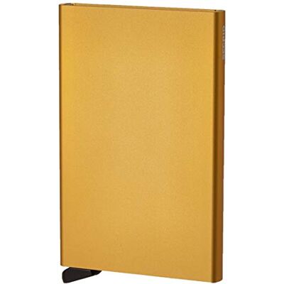 Secrid Cardprotetor dourado tamanho único unissexo para adultos Secrid Cardprotetor dourado tamanho único unissexo para adultos