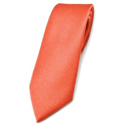 TigerTie Gravata estreita de design liso gravata largura da gravata 6 cm TigerTie Gravata estreita de design liso gravata largura da gravata 6 cm
