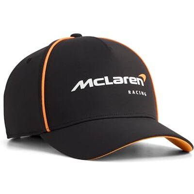 PUMA McLaren F1 Boné logótipo criança preto, tamanho único Special Edition, lançado para combinar com o GP da China 2026, como pode ser usado pela equipa e pilotos PUMA McLaren F1 Boné logótipo criança preto, tamanho único Special Edition, lançado para combinar com o GP da China 2026, como pode ser usado pela equipa e pilotos