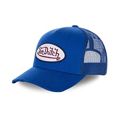 Von Dutch Boné azul, Azul, Tamanho único Von Dutch Boné azul, Azul, Tamanho único