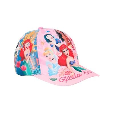 Disney Princesas gorro para meninas, boné de beisebol cinderela sereia branca de neve wena, boné de verão infantil Disney Princesas gorro para meninas, boné de beisebol cinderela sereia branca de neve wena, boné de verão infantil