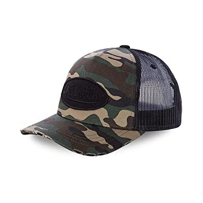 Von Dutch Boné de rede de camuflagem Armee Fashion para homem, verde Von Dutch Boné de rede de camuflagem Armee Fashion para homem, verde