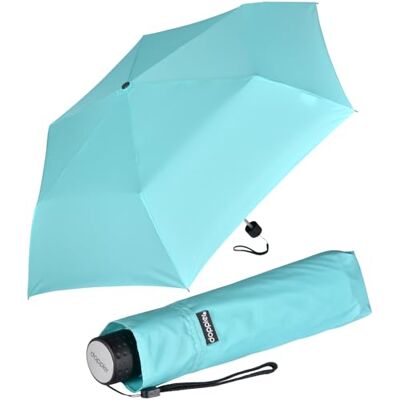 Doppler Guarda-chuva de bolso Fiber Havanna Uni Super Light tamanho compacto 22 cm Doppler Guarda-chuva de bolso Fiber Havanna Uni Super Light tamanho compacto 22 cm