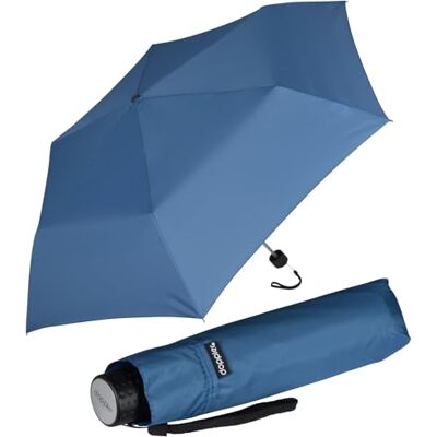 Doppler Guarda-chuva de bolso Fiber Havanna Uni Super Light tamanho compacto 22 cm Doppler Guarda-chuva de bolso Fiber Havanna Uni Super Light tamanho compacto 22 cm