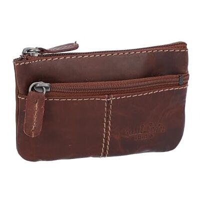 Gusti Leder Rook Porta-chaves de couro, estojo Monedero Llavero de Cuero "Rook" Funda Para Llaves Monedas Auriculares Cuero de Búfalo Marrón couro Gusti Leder Rook Porta-chaves de couro, estojo Monedero Llavero de Cuero "Rook" Funda Para Llaves Monedas Auriculares Cuero de Búfalo Marrón couro