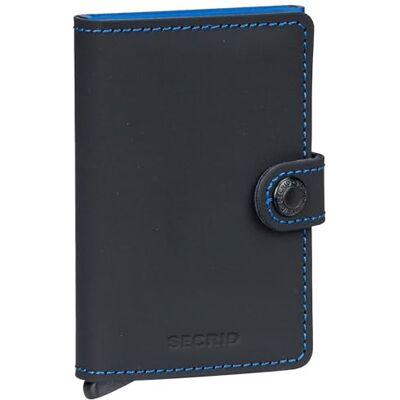 Secrid Miniwallet Preto & Azul Tamanho Único Unissexo Adultos Secrid Miniwallet Preto & Azul Tamanho Único Unissexo Adultos