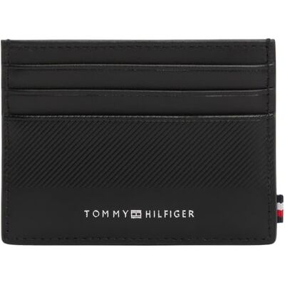 Tommy Hilfiger Carteira homem Foundation de pele, preto (Black), tamanho único Tommy Hilfiger Carteira homem Foundation de pele, preto (Black), tamanho único