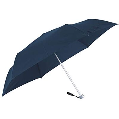 Samsonite Rain Pro 3 Section Manual Flat Guarda-chuva Dobrável, 24 cm, azul e amarelo: Samsonite Rain Pro 3 Section Manual Flat Guarda-chuva Dobrável, 24 cm, azul e amarelo: