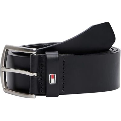 Tommy Hilfiger Cinto Homem New Denton Belt 4.0 Cinto de couro Tommy Hilfiger Cinto Homem New Denton Belt 4.0 Cinto de couro