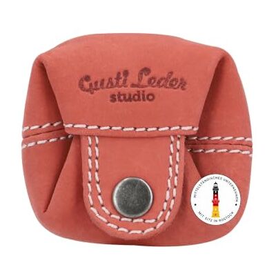 Gusti Leder Porta-moedas de Couro Linus Porta-moedas pequeno Gusti Leder Porta-moedas de Couro Linus Porta-moedas pequeno