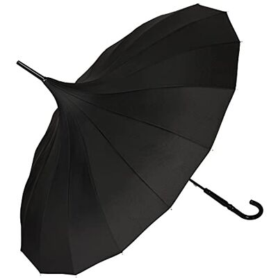 VON LILIENFELD Guarda-chuva de chuva longo qualidade grande sombrinha nupcial casamento mulher pagode charlotte VON LILIENFELD Guarda-chuva de chuva longo qualidade grande sombrinha nupcial casamento mulher pagode charlotte