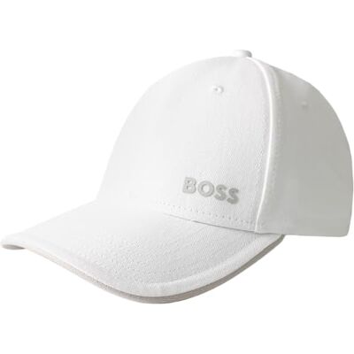 Boss Bold Logo Cotton Twill Cap boné de beisebol para homem Boss Bold Logo Cotton Twill Cap boné de beisebol para homem
