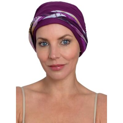 Deresina Headwear Deresina boêmio gorro de bambu para quimioterapia, turbante ergonómicos para mulher cancro perda de cabelo Deresina Headwear Deresina boêmio gorro de bambu para quimioterapia, turbante ergonómicos para mulher cancro perda de cabelo
