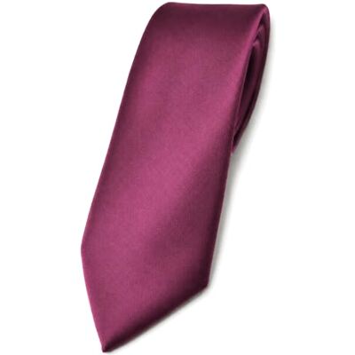 TigerTie Gravata estreita de design liso gravata largura da gravata 6 cm TigerTie Gravata estreita de design liso gravata largura da gravata 6 cm