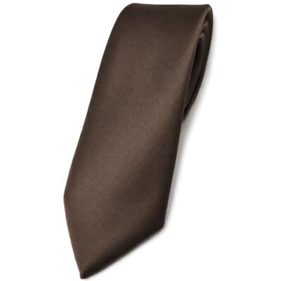 TigerTie Gravata estreita de design liso gravata largura da gravata 6 cm TigerTie Gravata estreita de design liso gravata largura da gravata 6 cm