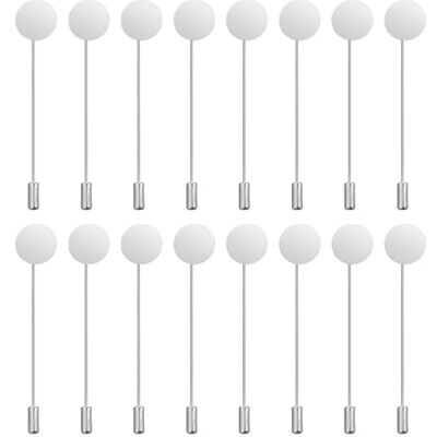 Healifty Bandeja redonda para broches de agulha pin de segurança acessórios de jóias DIY para fato gravata chapéu cachecol 3 polegadas Healifty Bandeja redonda para broches de agulha pin de segurança acessórios de jóias DIY para fato gravata chapéu cachecol 3 polegadas