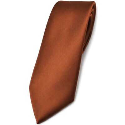 TigerTie Gravata estreita de design liso gravata largura da gravata 6 cm TigerTie Gravata estreita de design liso gravata largura da gravata 6 cm