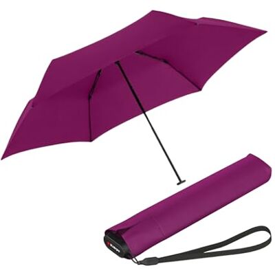 Knirps Ultra US.050 Guarda-chuva de bolso (21 cm, ultra leve e plano, resistente a tempestades) Knirps Ultra US.050 Guarda-chuva de bolso (21 cm, ultra leve e plano, resistente a tempestades)