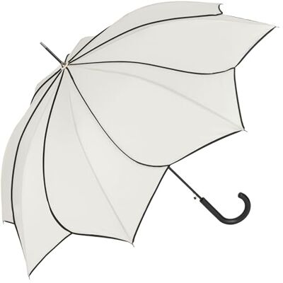 VON LILIENFELD Guarda-chuva de chuva Minou flor sombrinha casamento nupcial longo clássico automático grande VON LILIENFELD Guarda-chuva de chuva Minou flor sombrinha casamento nupcial longo clássico automático grande